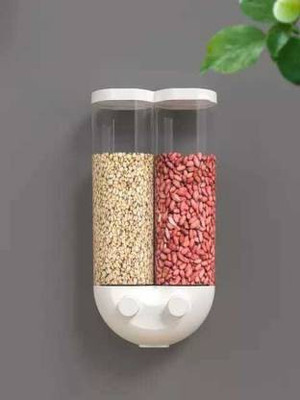 JRD Plastic Cereal Dispenser  - 1500 ml(Multicolor)