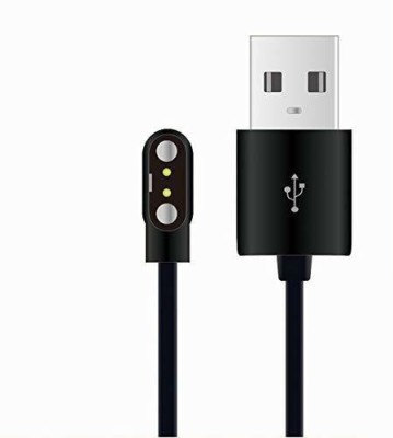 GO SHOPS Magnetic Charging Cable 0 m USB Fast Charger Adapter for Noise Colorfit Pro 2 only(Compatible with Noise Colorfit Pro 2 only, Black, One Cable)