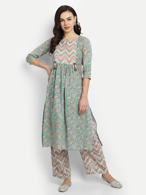 githaan Women Kurta Palazzo Set