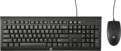 HP C2500 Wired Combo keyboard and Mouse(Black)