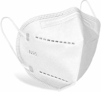 Wellstar Protective Face Mask with NOSE CLIP CE ISO & GMP Certified Bacterial Filtration 6 Layers N95 / KN95 FFP2 Multi level Filtration & Protection, Resuable, keep highly secure from Viruses Anti Pollution, Anti Bacterial, Anti Virus Without Respirator, Approved and Certified Face Mask FM_204A (Wh