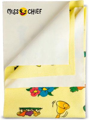 Miss & Chief Bed Protector Sheet- Waterproof & Reusable(Multicolor, Small)