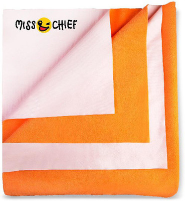 80% OFF on Miss & Chief Bed Protector Sheet- Waterproof & Reusable(Peach, Small) 80% OFF on Miss & Chief Bed Protector Sheet- Waterproof & Reusable(Peach, Small)