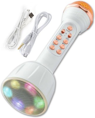 Make Ur Wish Superier Quality With LED Wireless Bluetooth Microphone Connection Player...