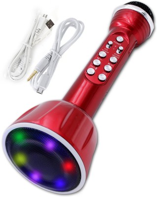 Make Ur Wish Superier Quality With LED Wireless Bluetooth Microphone Connection Player...