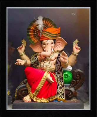 Bhawana Creation GANESH JI Religious Frame