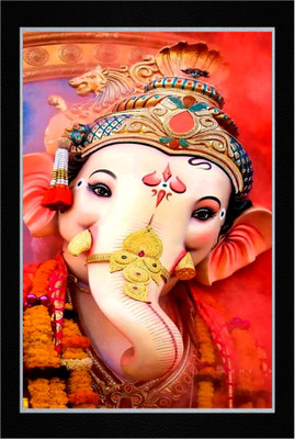Bhawana Creation Digital Reprint 12 inch x 8 inch Painting(With Frame)