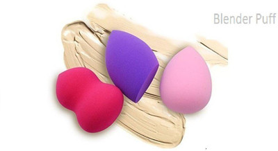 Alkaf Beauty Blender Powder Foundation Concealer Puff Sponge ( Pack of 3 )