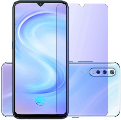 VZZR Tempered Glass Guard for Vivo S1, Vivo Z1x, Vivo S1 Pro Anti-Blue Tempered Glass(Pack of 1)