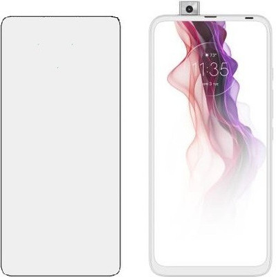 HOBBYTRONICS Tempered Glass Guard for Motorola One Fusion Plus(Pack of 1)