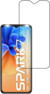 kentop Tempered Glass Guard for TECNO SPARK 7(Pack of 1)