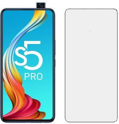 HOBBYTRONICS Tempered Glass Guard for Infinix s5 pro(Pack of 1)