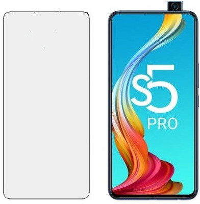 HOBBYTRONICS Tempered Glass Guard for Infinix s5 pro(Pack of 1)