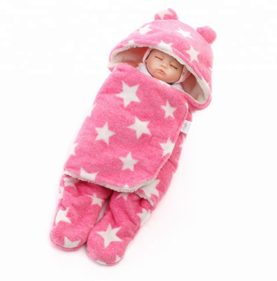 BRANDONN All Season Wearable Hooded Full Body Cover Baby Sleeping Bag For Babies Sleeping Bag(Pink)