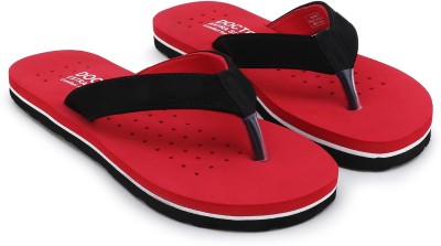 Tellinn Men Flip Flops(Red , 4)