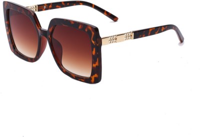 elegante Over-sized Sunglasses(For Men, Golden)