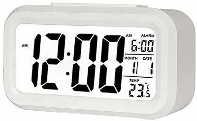 ASTOUND Digital White Clock