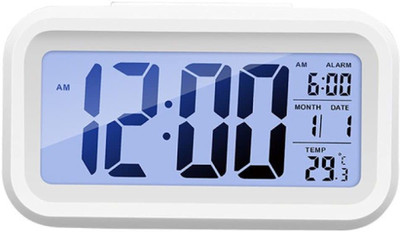ASTOUND Digital White Clock