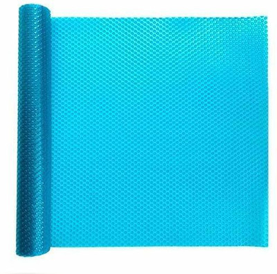 jktraders Rectangular Pack of 1 Table Placemat(Blue, Polyester)