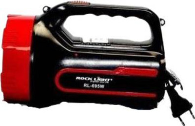 Rocklight RL-695 Torch 35 W Torch(Black, 19 cm, Rechargeable)