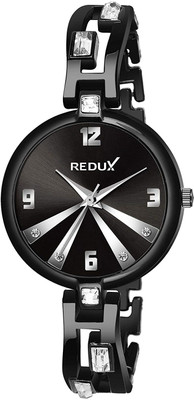 REDUX RWS0296S Black Designer Dial Analog Watch  - For Girls