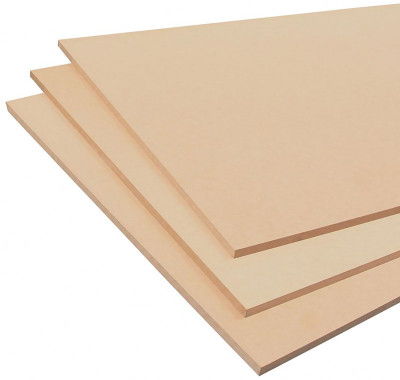 Whittlewud Pack of 3 Blank 10In x 12In Pine MDF Board Sheets For Art and Craft, 2.5mm Thick Hard Board Craft Sheet Pine Wood Veneer(25.4 cm x 30.48 cm)