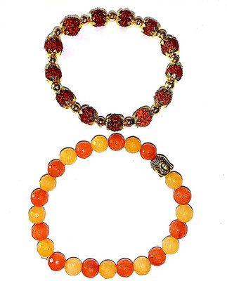 SHREENATHJI Stone Bracelet Set(Pack of 2)