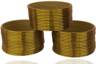 hand kkrafts Metal Bangle Set(Pack of 48)