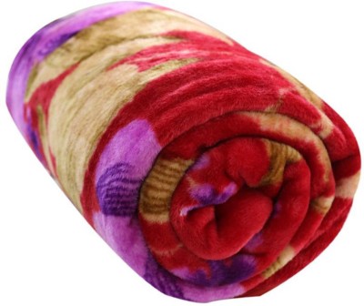 kirshinaENTERPRISES Floral Double Mink Blanket for  Heavy Winter(Microfiber, Multicolor8)
