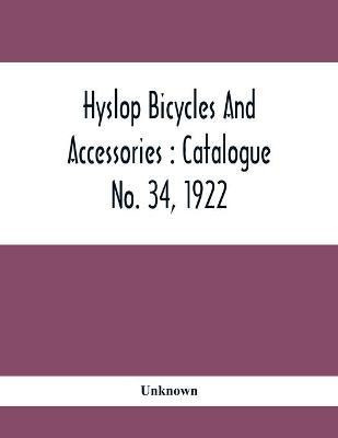 Hyslop Bicycles And Accessories(English, Paperback, unknown)