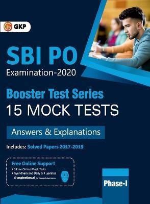 Sbi 2021 Probationary Officers' Phase I Booster Test Series 15 Mock Tests (Questions, Answers & Explanations)(English, Paperback, Gkp)