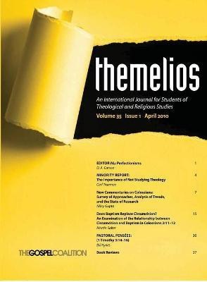 Themelios, Volume 35, Issue 1(English, Paperback, unknown)