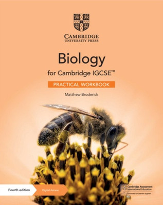 Cambridge IGCSE (TM) Biology Practical Workbook with Digital Access (2 Years)(English, Mixed media product, Broderick Matthew)