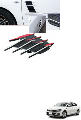 PRTEK Sticker & Decal for Car(Black, Silver)