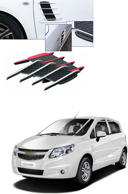 PRTEK Sticker & Decal for Car(Black, Silver)