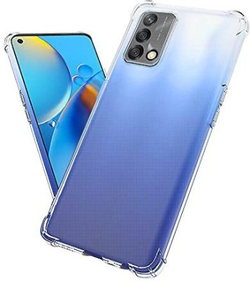 Lustree Back Cover for Oppo A74 5G Bumper Silicon Transparent Case(Transparent, Shock Proof, Silicon, Pack of: 1)