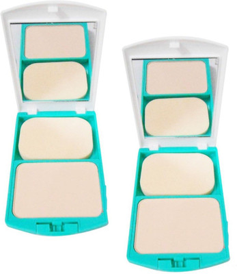 MYEONG METEORITES NATURAL & MAKEKUP LONG LASTING ALL DAY PRESSED COMPACT COMBO Compact(BEIGE, 18 g)