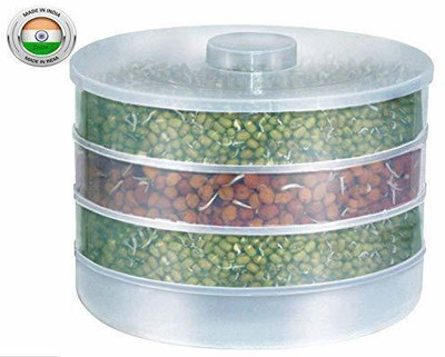 FIVANIO Plastic Sprout Maker  - 2000 ml(Multicolor)