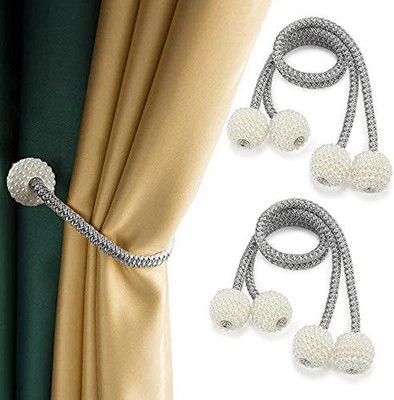HomeCloud Grey Tieback Hook Metal(Pack of 2)