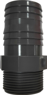 Vasudha Irrigation 20 MM HOSE COLLER (1/2 INCH THREAD X 20 MM BARB CONNECTOR ) BLACK COLOUR PACK OF 20 PIC Drip Irrigation Kit