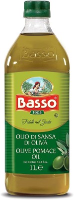 Basso Olive Oil Pomace Oil, 1 Ltr Olive Oil Plastic Bottle(1 L)