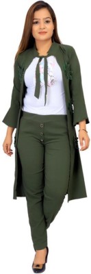 JOHN REEVES Women Ethnic Top Pant Ethnic Jacket Set