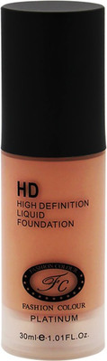 FASHION COLOUR HD FOUNDATION HDF01 SHADE 02 Foundation(TRANSPARENT, 30 ml)