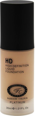FASHION COLOUR HD FOUNDATION HDF01 SHADE 06 Foundation(TRANSPARENT, 30 ml)