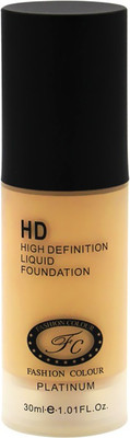 FASHION COLOUR HD FOUNDATION HDF01 SHADE 04 Foundation(TRANSPARENT, 30 ml)