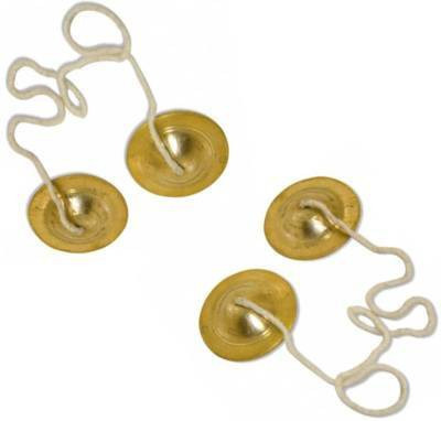 Radha MANJIRA PACK OF 2 Kartal Instrument