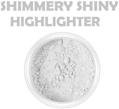 ADJD SHIMMERY SHINY & WATER PROOF WHITE POWDERY HIGHLIGHTER Highlighter(WHITE)