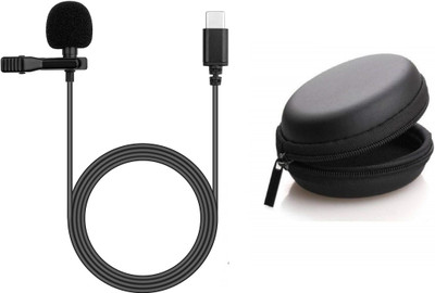 ankSONline Headphone Case Accessory Combo for All USB-C Devices Without 3.5mm Audio Jack Smartphones & Tablets(Black)