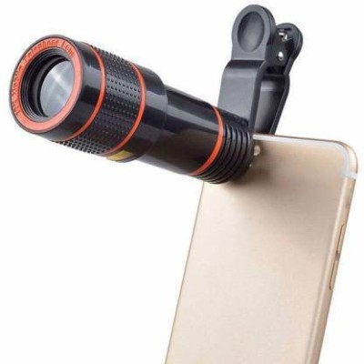 ST TRENDZ Best Ratting Portable 12x Zoom Mobile Phone Telescope Camera Lens with Adjustable Clip and DSLR Blur Background Effect for All Smart Phones Mobile Phone Lens Mobile Phone Lens