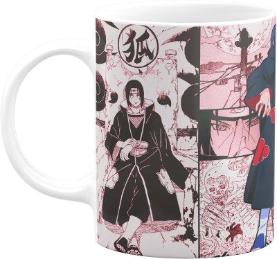 Flair Print ‘Naruto – Sasuke Anime Manga Art’ ETI612 Printed on Ceramic Coffee (White) Ceramic Coffee Mug(330 ml)